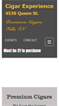 Mobile Screenshot of cigarsniagara.com